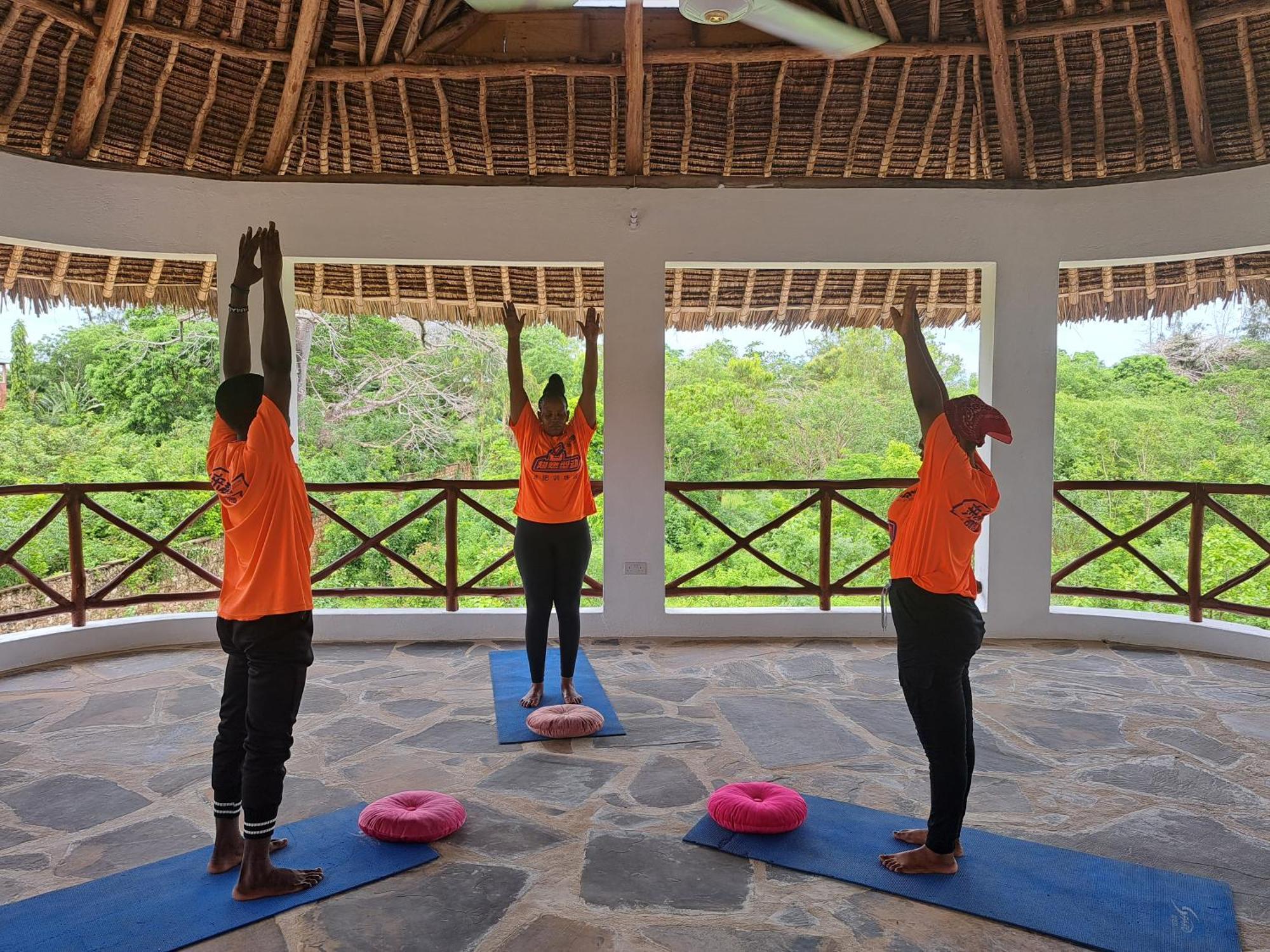 Diani Yoga Barn Bed and Breakfast Ukunda Eksteriør billede